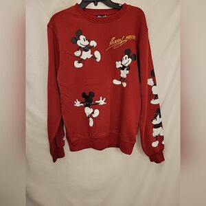 NWOT Mickey Mouse Women's Sweatshirt Size Large